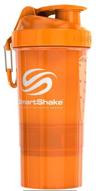 스마트쉐이크 오리지널 투고 쉐이크통 600ml 수납통 탈부착, 오렌지