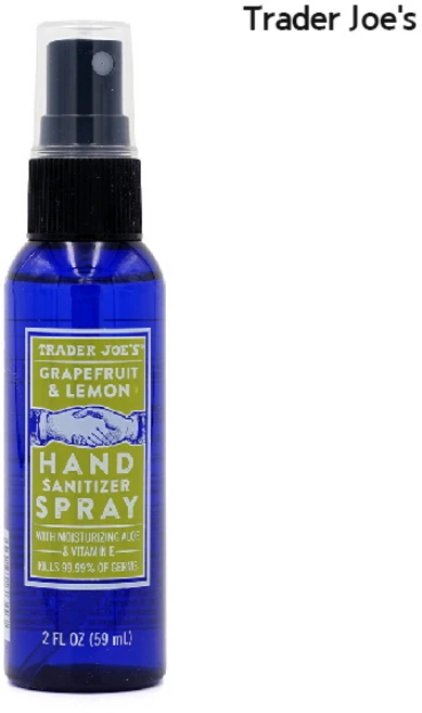 트레이더 조 핸드 세니타이저 스프레이 그레이프후르츠n레몬 59ml/손소독제, 트레이더조_손소독제스프레이(자몽레몬)59ml, 1개, 59ml - 쿠팡