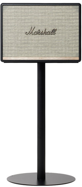 마블홀릭 마샬 스피커 스탠드 3 2 1 거치대 받침대 고급 원형, 블랙 + 3m 케이블 블랙, 워번