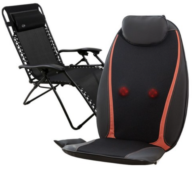 제스파 뉴맥스 센세이션 의자형 등 허리 마사지기 ZP894 + 안락의자 ZP798 세트, 블랙혼합, ZP894(마사지기)+ZP798(의자)