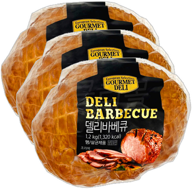코스트코 사조오양 델리 바베큐 햄 1kg + 드라이아이스 수제햄 냉장 식품, 3.6kg, 1개