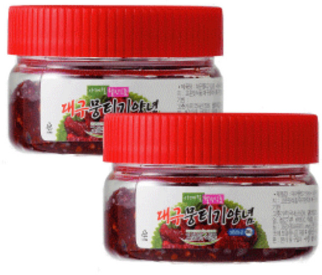 고운맛식품/대구뭉티기양념소스100g-2개, 2개, 100g