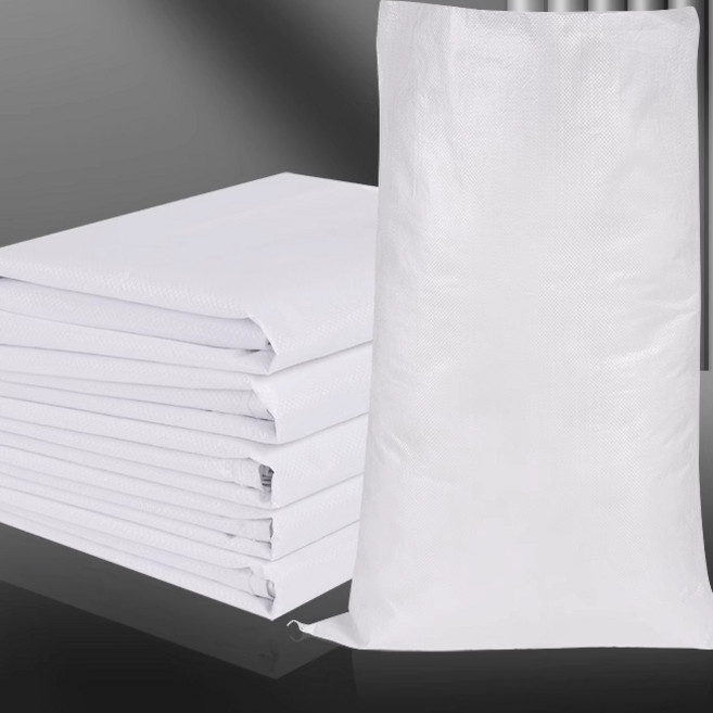 白色加厚編織袋 60x100公分 30入 多功能收納打包袋 適用於米袋、石子袋、麵粉袋、飼料袋、沙包袋, 30個