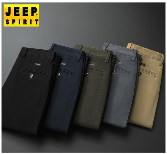 JEEP SPIRIT 지프 스피릿 남성 캐주얼 일자 면바지 치노팬츠 5color