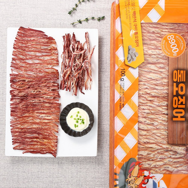 더주 한마리 맥반석오징어, 100g, 3개