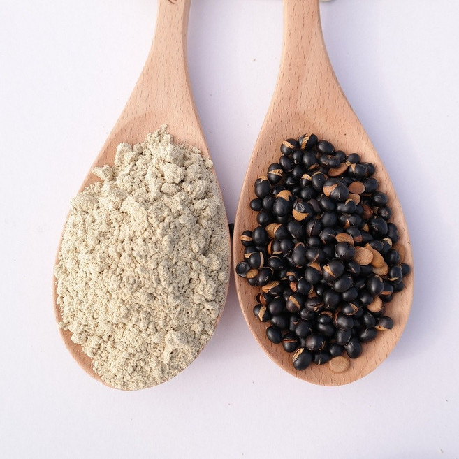 [산촌마을] 국산 쥐눈이콩가루 300g 검은콩가루 검정콩 약콩 서목태 분말