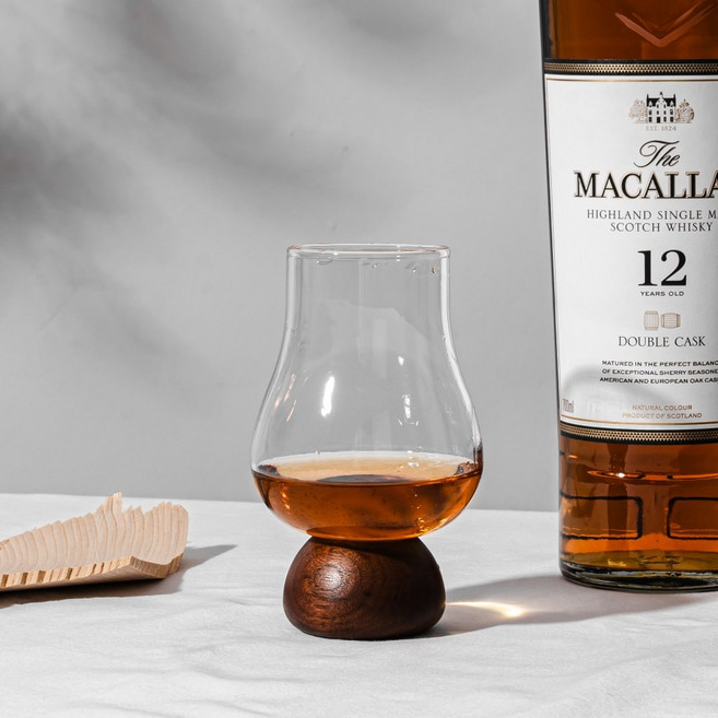 카빈스 싱글몰트 온더락 언더락 양주 테이스팅 노징글라스 위스키 잔, 1개