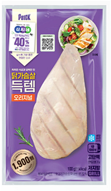 PBICK 닭가슴살득템 오리지널 100g x 10개