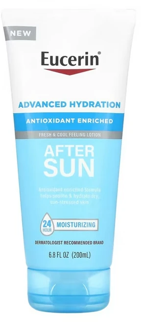 유세린 수분보습 애프터썬 로션 advanced Hydration 200ml, 1개 - 쿠팡