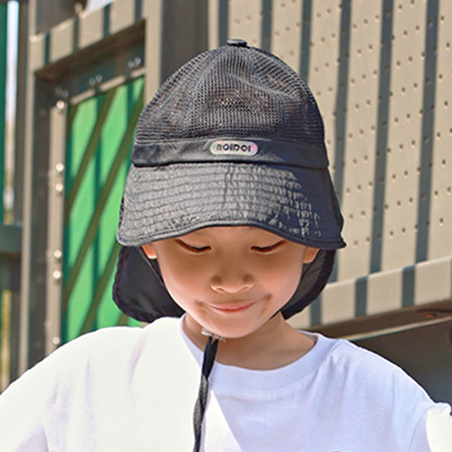 로이도이 매쉬 유아동 여름 물놀이 모자 어린이 썬캡 여아 남아 유아 플랩캡