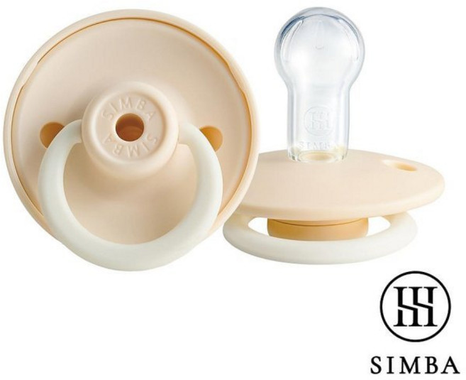 小獅王辛巴 扭扭圓型夜光安撫奶嘴 全齡適用, 1個