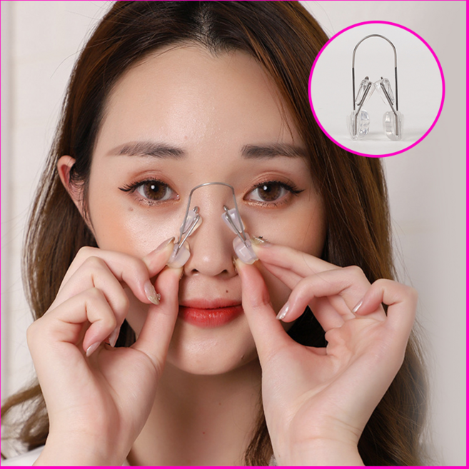 쇼핀큐브 예쁜코 코라인 케어 클립, 1개, 클리어