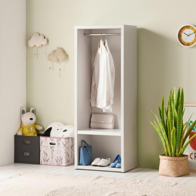 아트박스/플레인홈 디콘 미니 수납 옷장 1600, 화이트