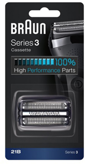 브라운 21B 전기면도기날+망 시리즈3, 1개