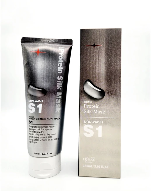 에센지 퍼펙트 힐링 시스템 프로테인 실크 마스크 S1 노워시헤어팩, 1개, 150ml - 쿠팡