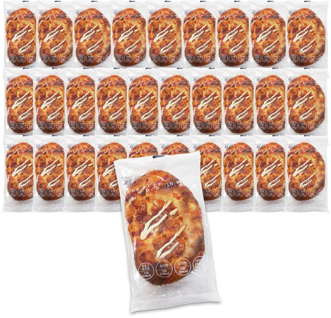 [도도나몰] 사임당 제빵소 빅 피자빵 100g, 30개