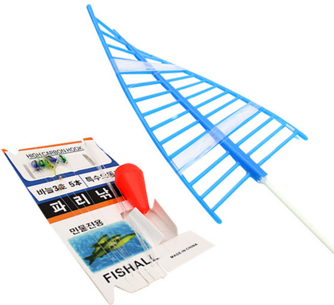 피라미 견지 낚시대 세트 계곡 미니 파리 낚시 견지대, 단품