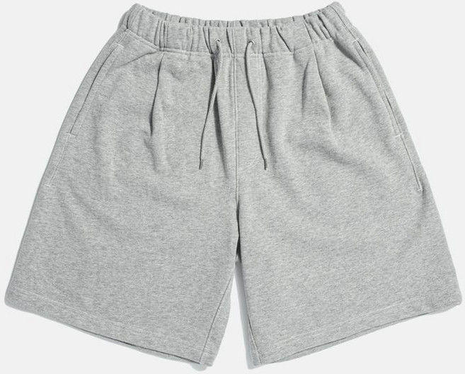 [에스피오나지] Pleated Sweat Shorts Grey