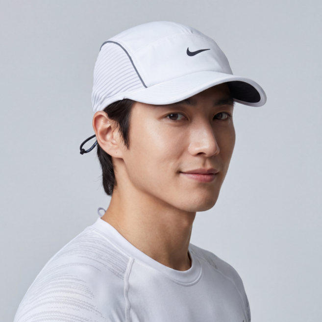 나이키 USTR 드라이핏 플라이 언스트럭처 캡 2종 런닝 헬스 마라톤 스트링 볼캡, 1개, 화이트