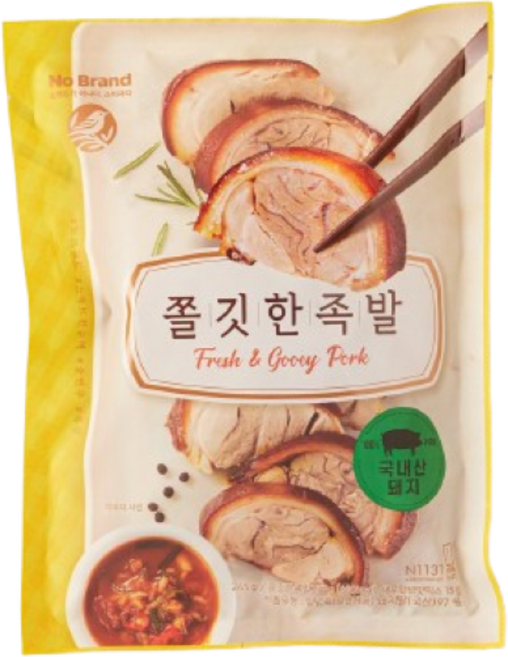 노브랜드 쫄깃한족발 265g x 3팩, 3개