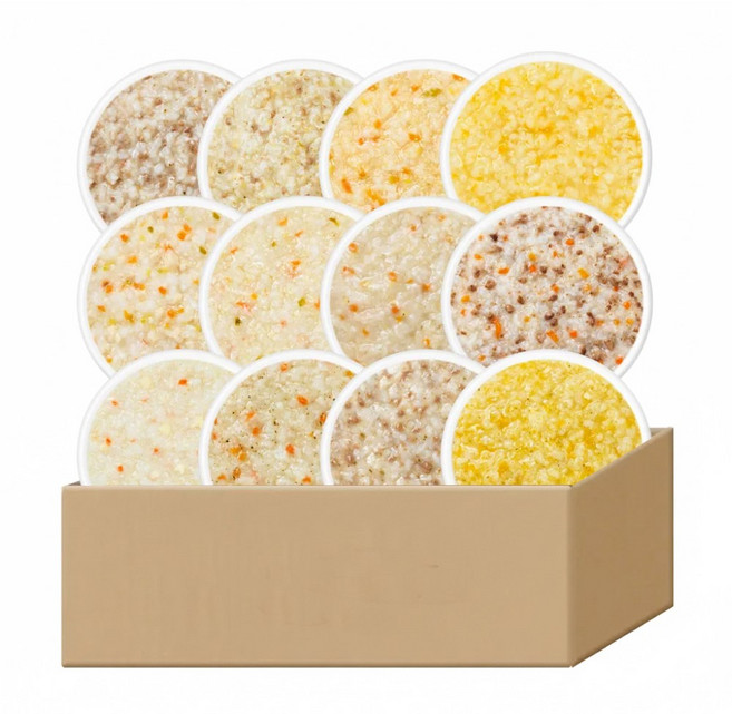 [베이비본죽] 냉장 후기 이유식 골고루세트(2) 12종 12팩(9~11개월), 1세트, 180g, 냉장 후기 골고루세트(2) 12종 12팩