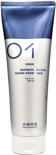아모스프로페셔널 익스프레스 다운펌 (꼬리빗증정), 1개, 250ml