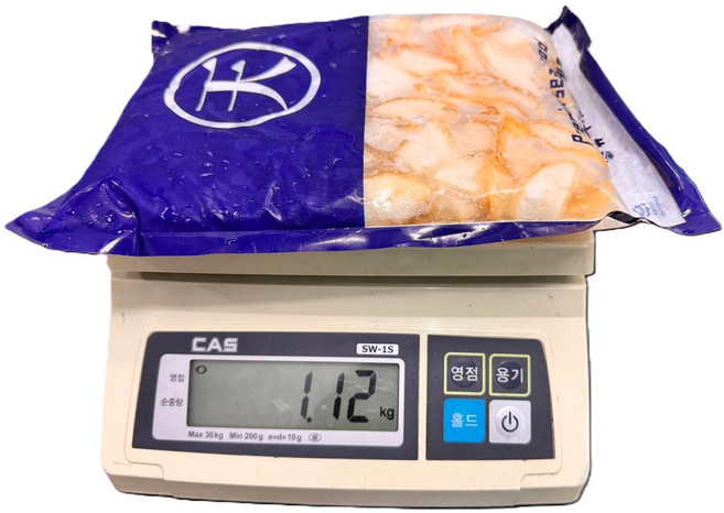 위소라 슬라이스 1팩 위고동살 소라살 짬뽕 식자재, 1개, 900g