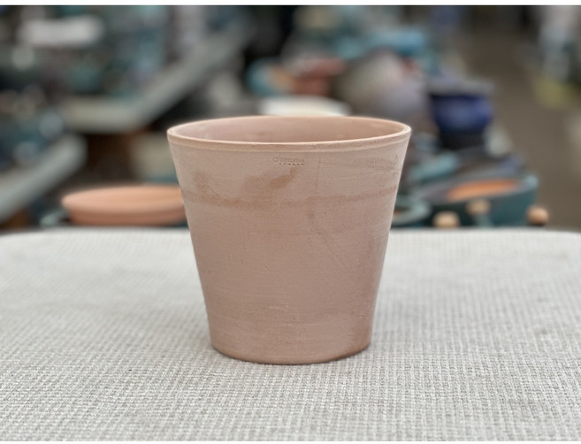 정겨운화분집 도자기 질좋은분갈이흙포함 이태리 토분 코노 16cm 토기화분 다육화분 야생화분, 1개