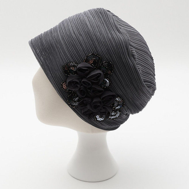 에스랑제이 프린스꽃 여성 여름 중년 엄마 할머니 비니 모자