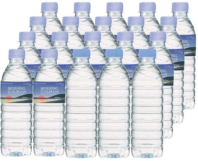 모닝캄 생수, 500ml, 160개