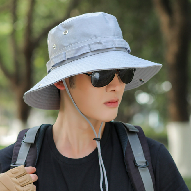 보슈 남성 버킷햇 등산모자 사파리 아웃도어 벙거지 낚시 캠핑 모자 dn1-15