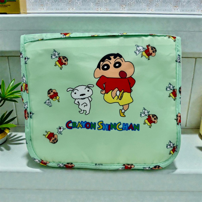CRAYON SHINCHAN 蠟筆小新 吊掛盥洗收納包 旅行分類夾層