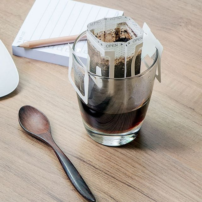 핸드 드립 리얼빈스 커피필터 벌크포장 백 50개 용품 백필터