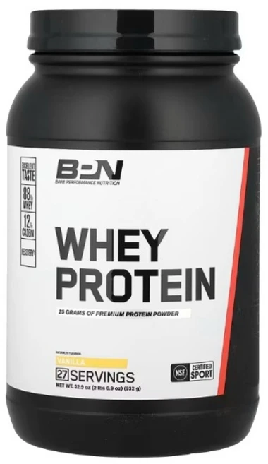 베어 퍼포먼스 뉴트리션 BPN 웨이 프로틴 유청 단백질 바닐라 932g (2lb), 1개 - 쿠팡