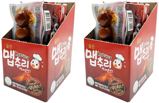 골든 맵추리 핵매운맛 250g (박스), 2박스