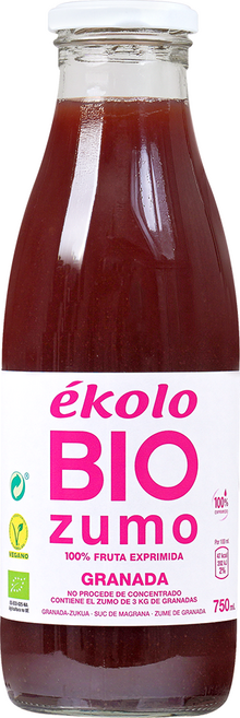 에콜로 유기농 NFC 프리미엄 석류 착즙주스, 750ml, 1개