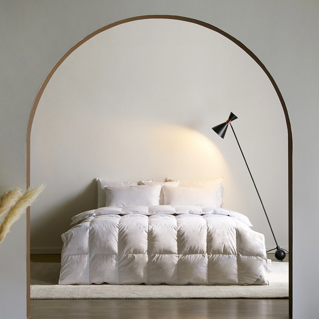 바운티풀 시그니처 스탠다드 호텔이불 SS Q K 사계절용&간절기용 구스이불, 화이트