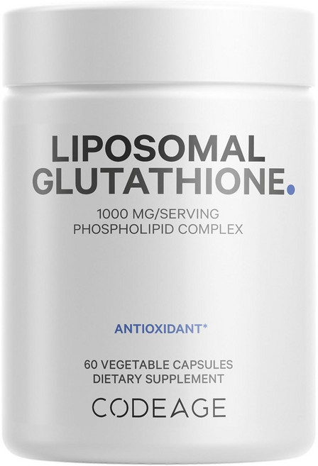 코드에이지 리포조말 글루타치온 1000mg 60캡슐 포스포리피드 컴플렉스, 60정, 1개