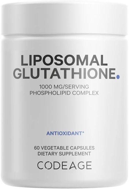 코드에이지 리포조말 글루타치온 1000mg 60캡슐 포스포리피드 컴플렉스, 60정, 1개 - 쿠팡