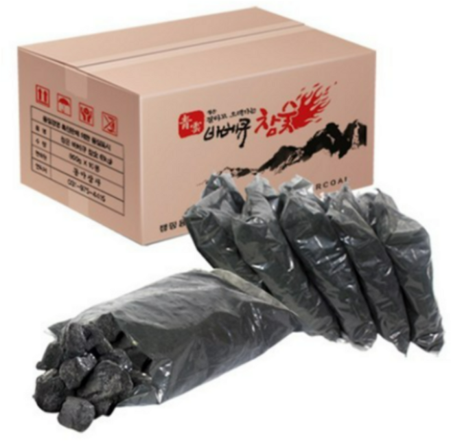 데이브렉 바베큐참숯, 4kg, 2세트