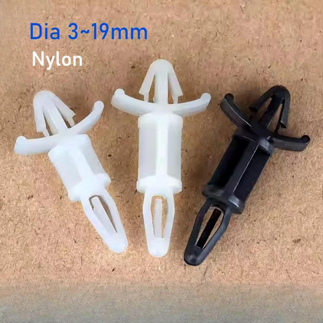 검정색 흰색 나일론 플라스틱 스페이서 스탠드 오프 기둥 랙 마우스 보드 회로 마운트 컬럼 구멍 직경, 04 MCS-8(100pcs), 02 Black