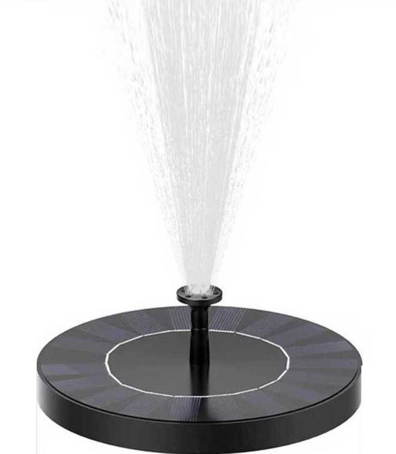 미니연못 분수대 조명 펌프 수중 발산형 정원 조경 태양열 130mm 분수