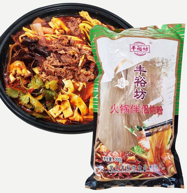 특별한 마라탕 마라 소스, 2. 감자 떡당면 용수당면, 1개, 300g