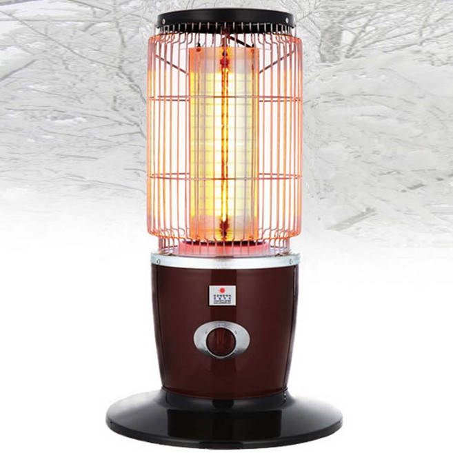 컴텔핫썬 인공태양히터(근적외선히터) 원통형(가정용) CTHS-J1000, 단품