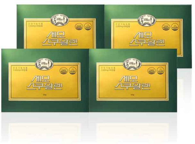 세모스쿠알렌 2g 180캡슐 4곽 상어간유 스쿠알란, 180정, 360g, 4세트