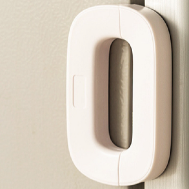 냉장고 문 잠금장치 1p 닫힘 자석 열림방지 문안전 마그네틱, 1개