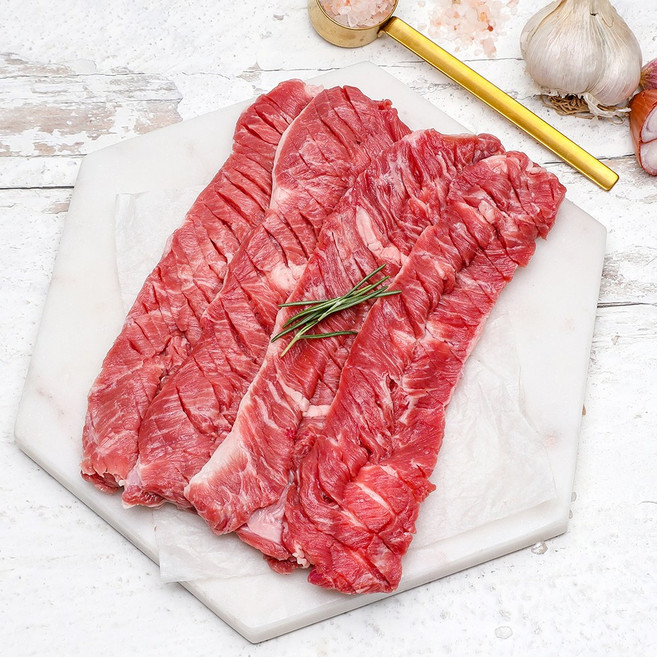 [바른미소고기]한돈 1등급 이상 갈매기살 구이300g, 1개