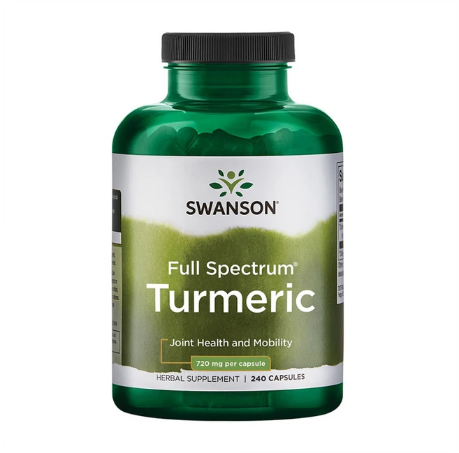 강황 커큐마 리좀 720mg 고함량 144g 240캡슐 4개월 대용량 미국산Turmeric, 240정, 1개 - 쿠팡