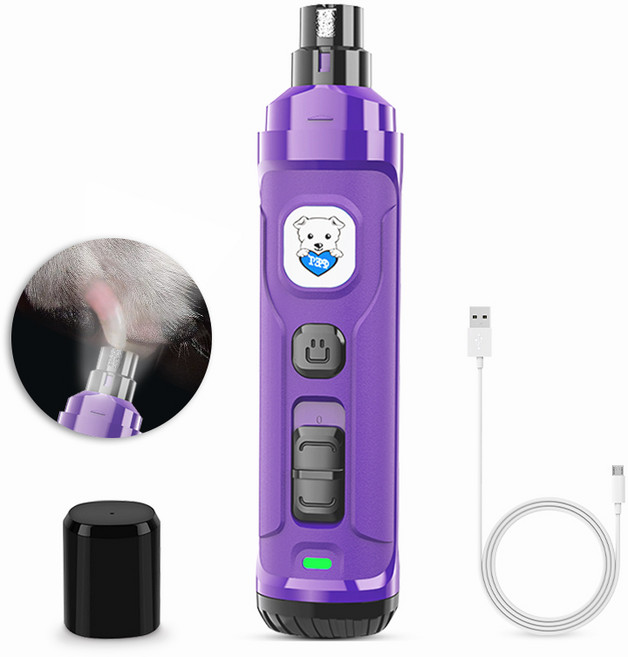 Joyu 반려동물 프로그라인더 발톱 정리기 5세대 N30, N30-Purple, 1개