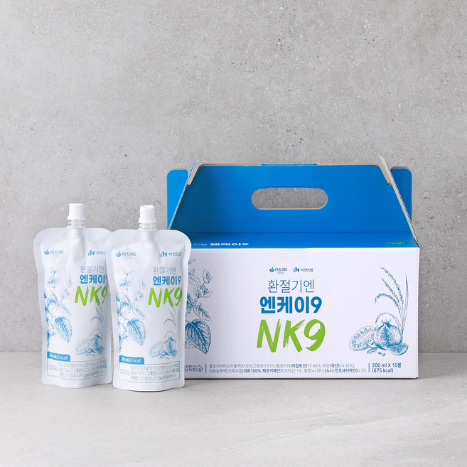 자연드림 엔케이9 건강음료 몰로키아 함유 환절기 추천, 15개, 200ml